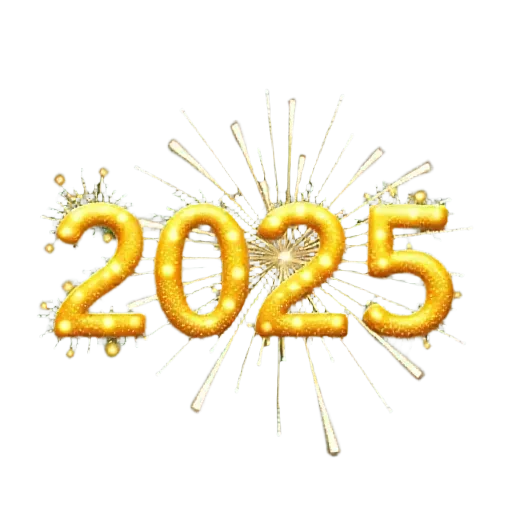 happy new 2025 fireworks